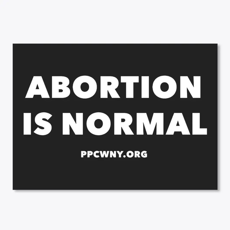 Abortion is Normal